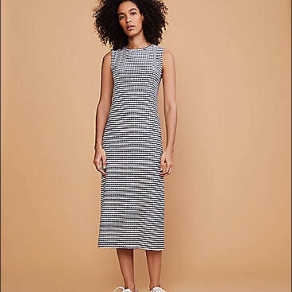 Lou and Grey Gingham Midi Dress